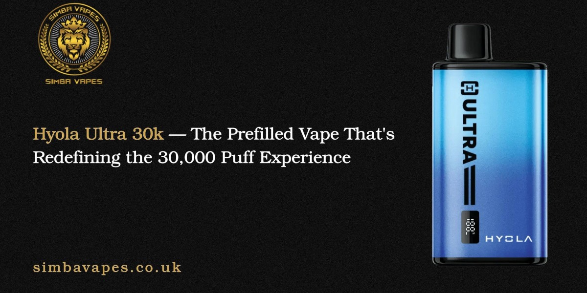 Hyola Ultra 30k — The Prefilled Vape That's Redefining the 30,000 Puff Experience