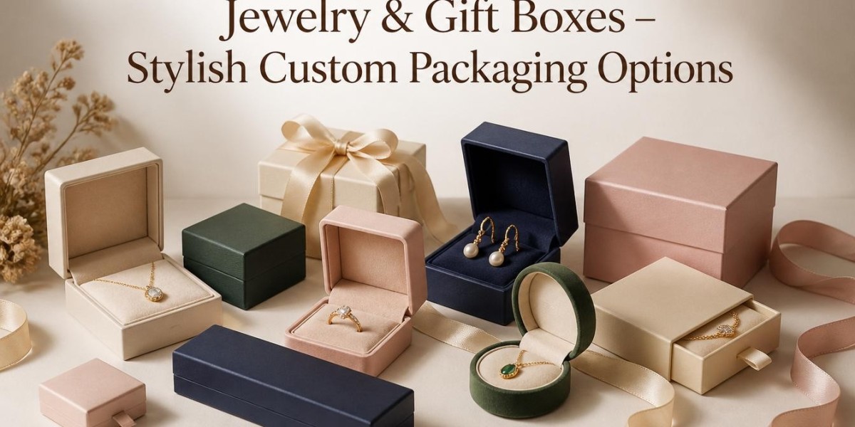 Jewelry & Gift Boxes – Stylish Custom Packaging Options