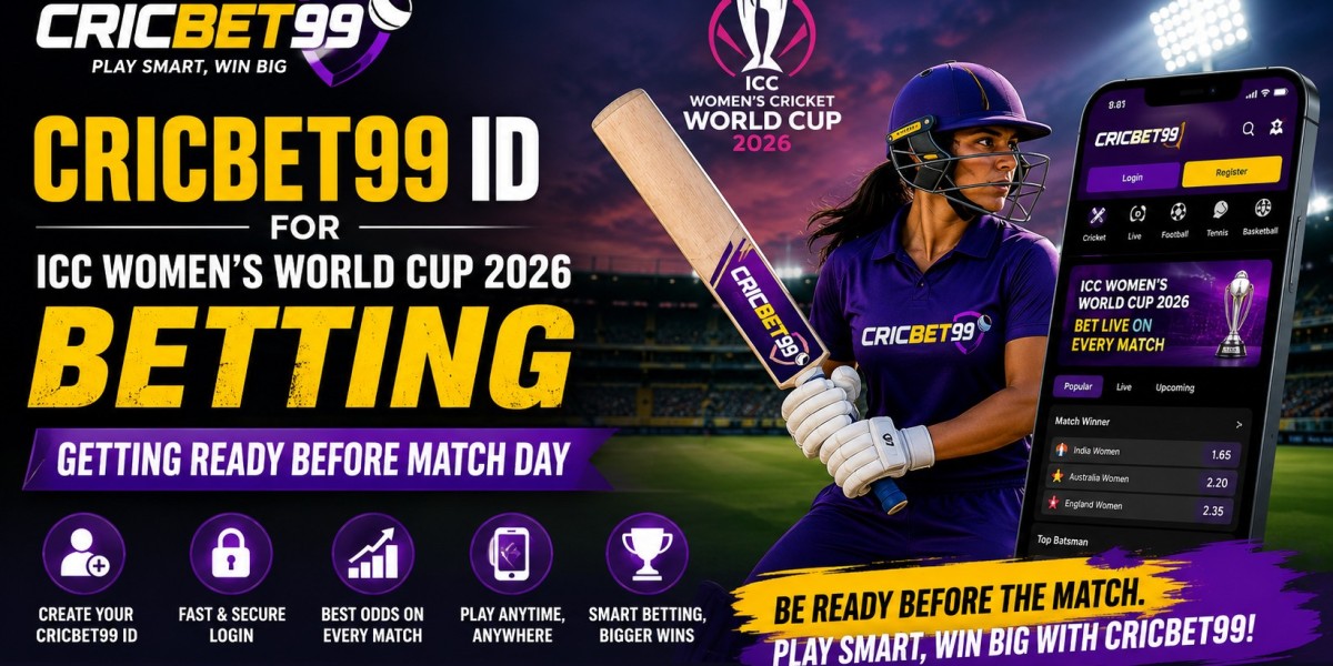 Cricbet99 ID for ICC Women's World Cup 2026 Betting: Getting Ready Before Match Day