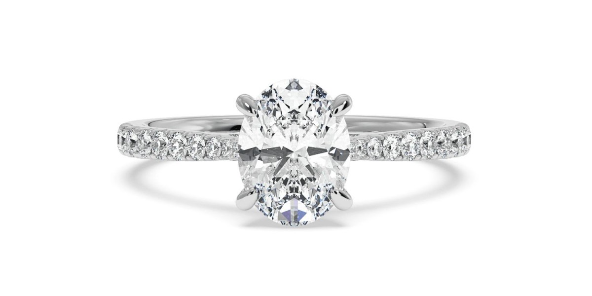 Diamond Band Engagement Rings UK & Elegant Wedding Rings Collection