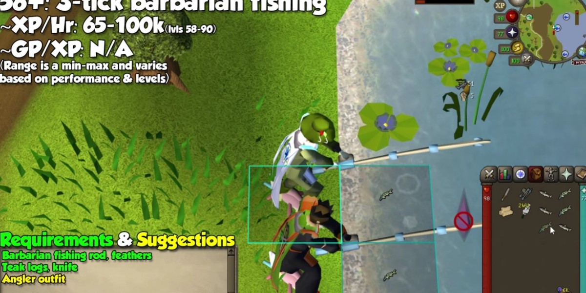 rsgoldfast A Simple OSRS Fishing Guide: 1 to 99