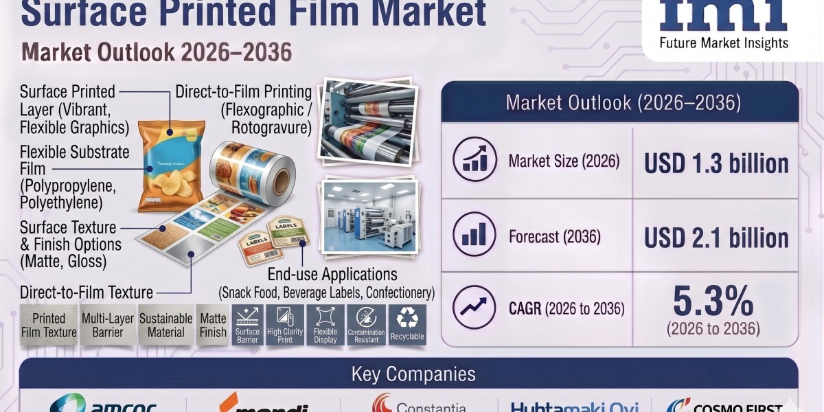 Surface Printed Film Market to Reach USD 2.1 Billion by 2036 as Consumer Goods Packaging Applications Expand