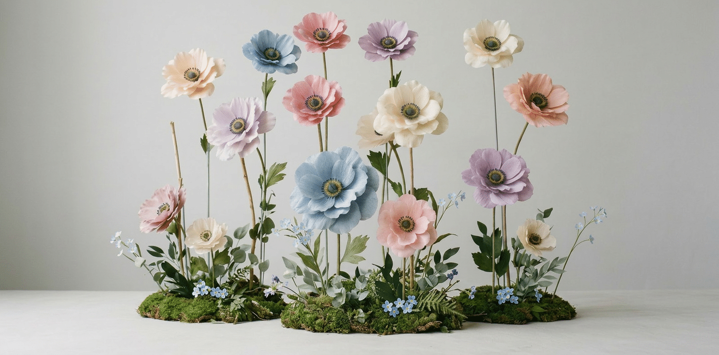 Paper Flowers & Handmade Paper Flower Rental Dubai UAE