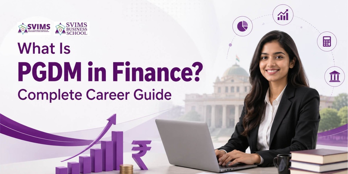 PGDM in Finance Career Guide: Scope, Roles & Salary | SVIMS