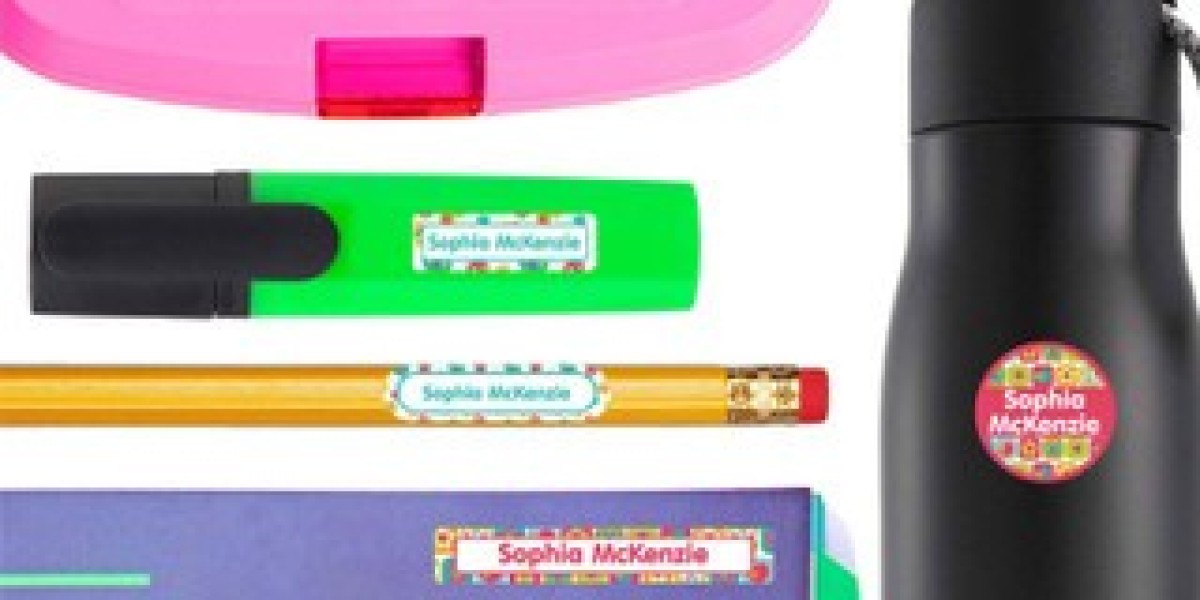 How to Stay Organized with Durable Name Stickers for Kids