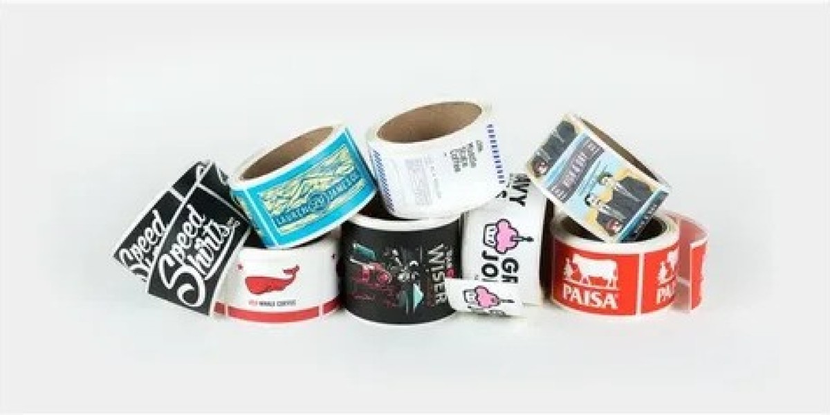 Die-Cut Roll Labels for Simple Product Branding Ideas