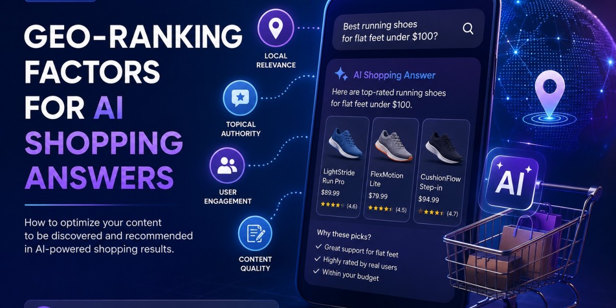 GEO Ranking Factors That Influence AI Shopping Answers