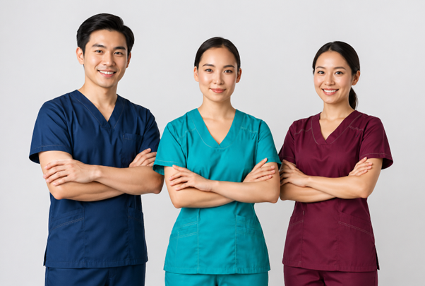 Benefits of Personalised Scrub Suits for Healthcare Professionals in Qatar