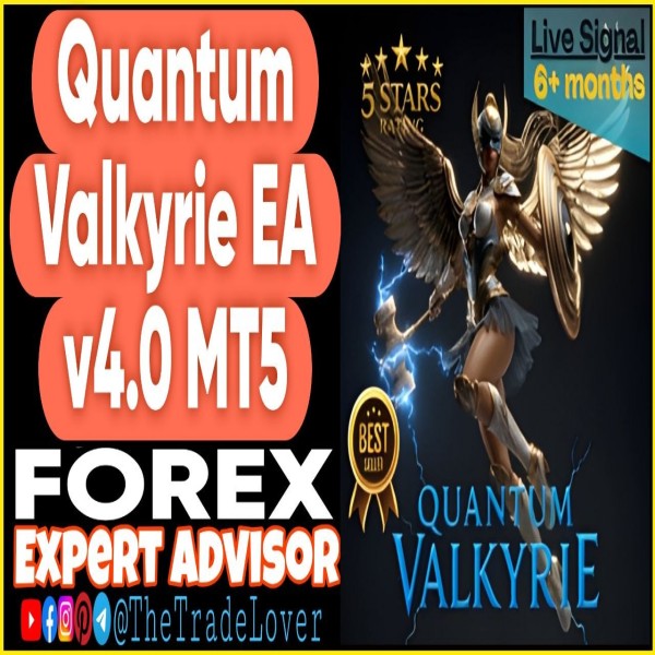 Quantum Valkyrie EA v4.0 MT5 (Works on Build 5836) | Forex Robot | MT5 Expert Advisor - The Trade Lovers