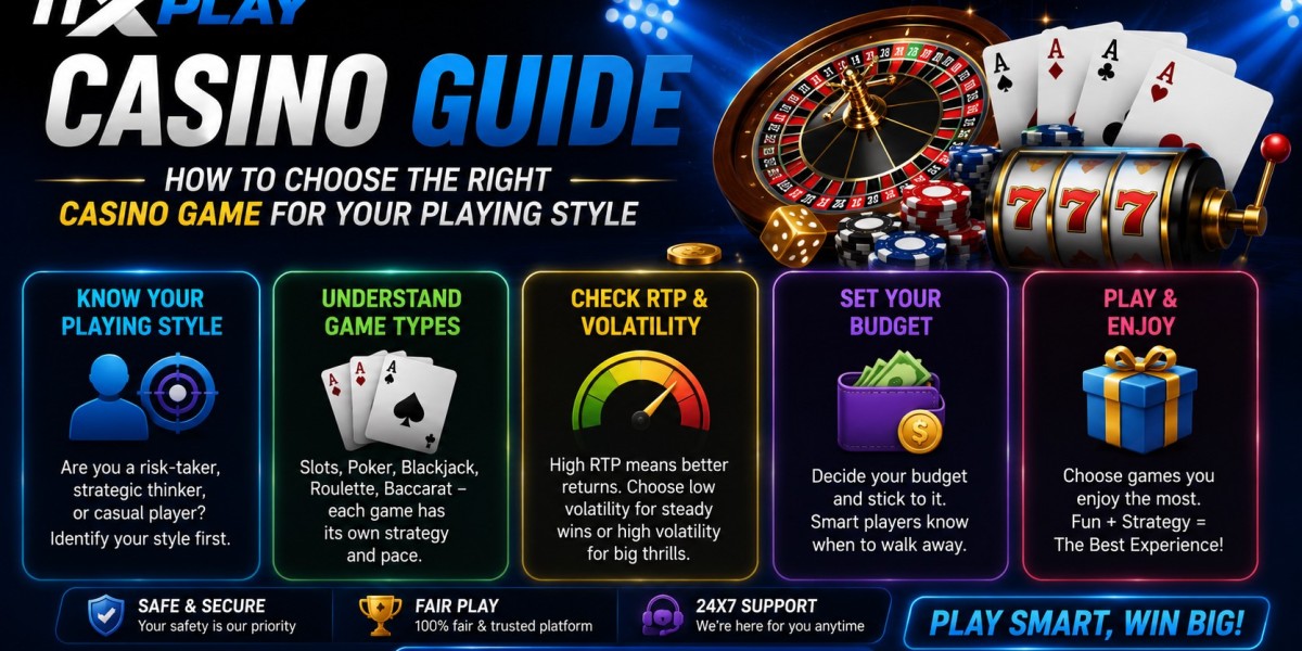 11xplay Casino Guide: How to Choose the Right Casino Game for Your Playing Style