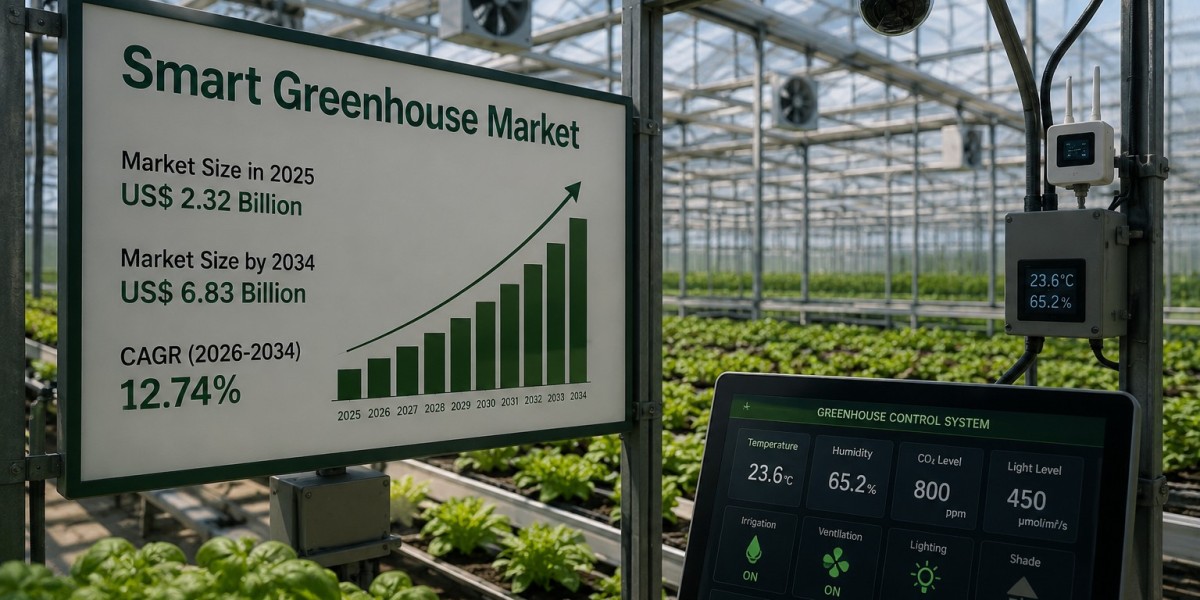 Smart Greenhouse Market Growth Supported by Rising Demand for High-Yield Farming