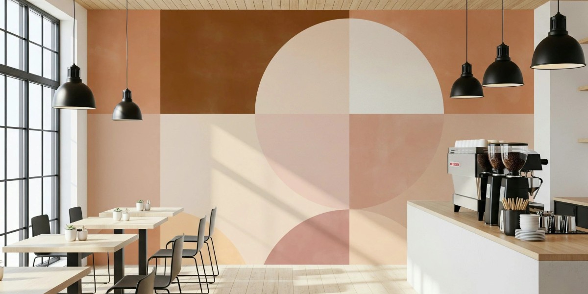 Transforming Small Spaces with Abstract and Artistic Wallpaper Designs