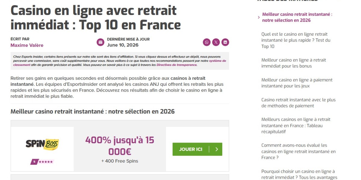 Casino en Ligne Retrait Rapide : Pourquoi les Joueurs Privilégient la Rapidité des Paiements
