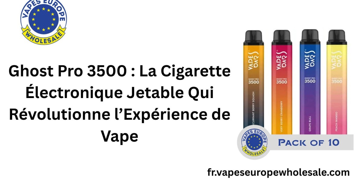 Ghost Pro 3500 : La Cigarette Électronique Jetable Qui Révolutionne l’Expérience de Vape