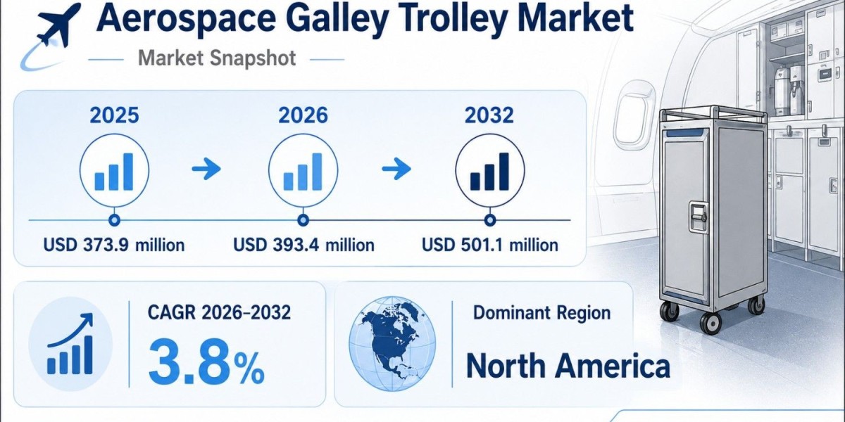 Aerospace Galley Trolley Market Share and Forecast to Reach USD 501.1 Million by 2032