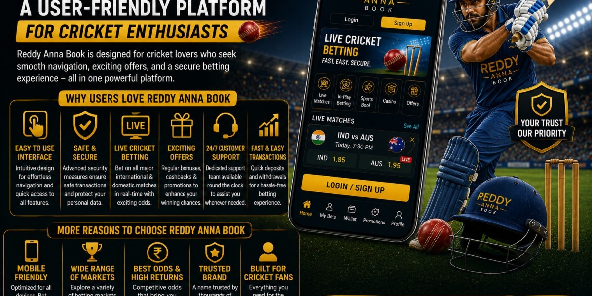Reddy Anna Book: A User-Friendly Platform for Cricket Enthusiasts