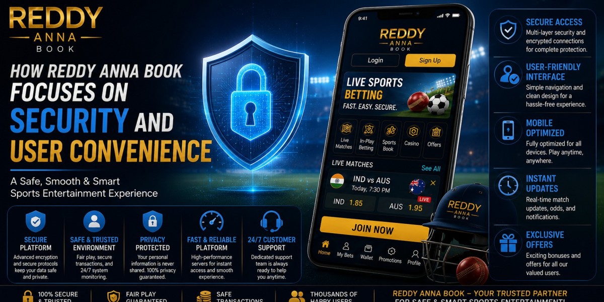 How Reddy Anna Book Focuses on Security and User Convenience