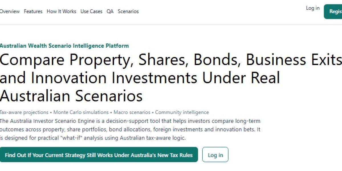 AusInvestCalc: Australia’s Smart Wealth Scenario Simulator for Long-Term Financial Planning