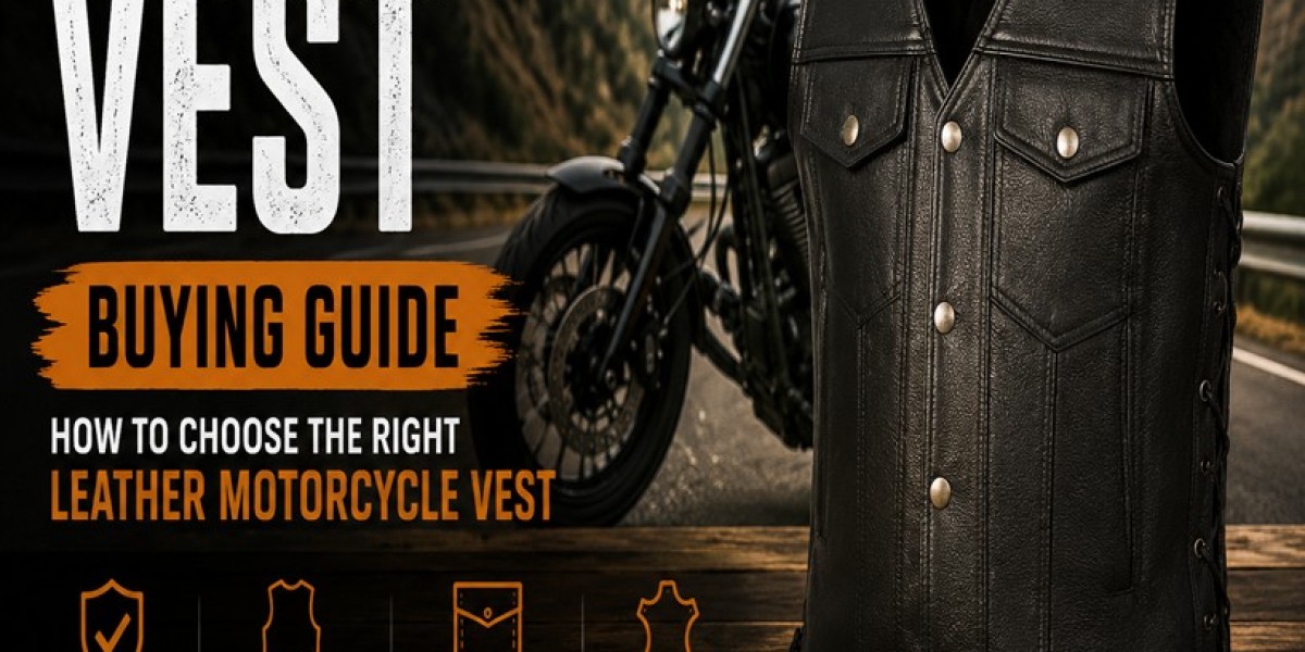 Leather Motorcycle Vest Guide: Features That Matter Most for Riders