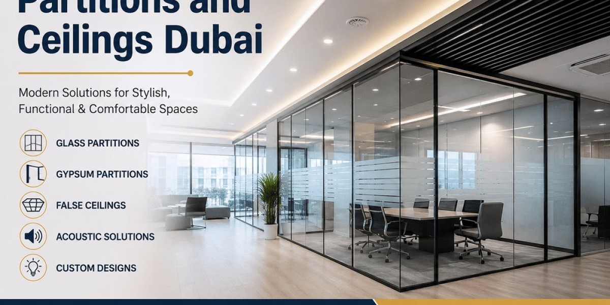 A Complete Guide to Partitions and Ceilings Dubai