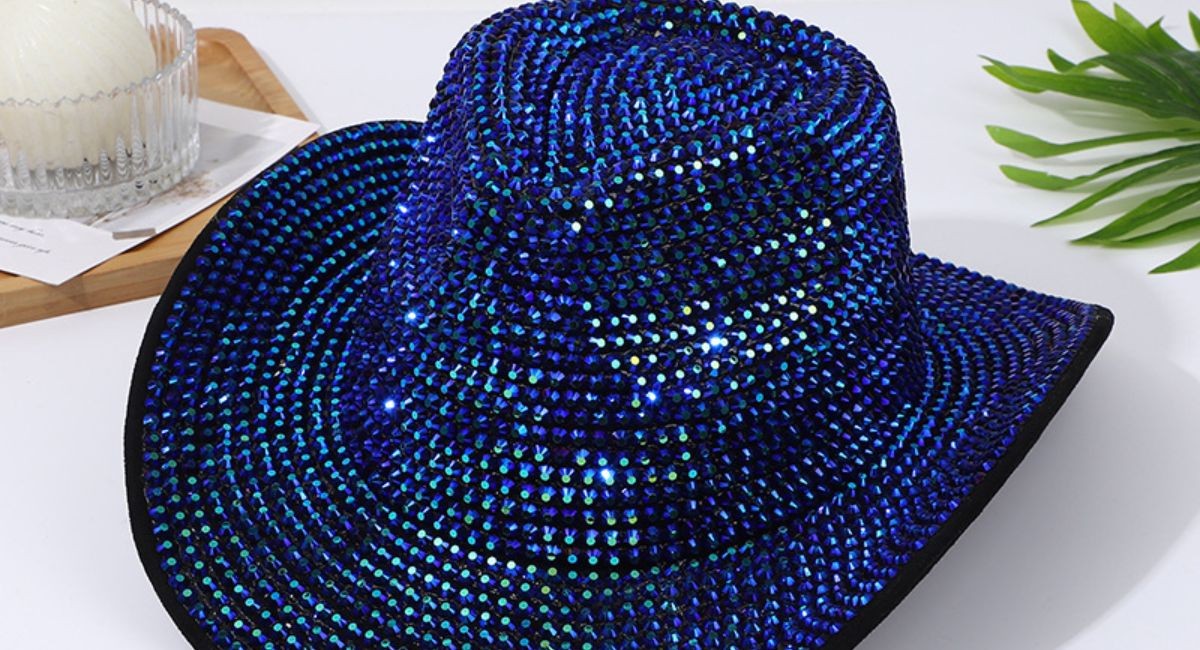 Disco cowboy hat