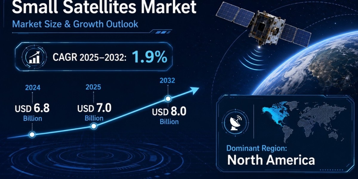 Small Satellites Market Forecast to Reach USD 8.0 Billion by 2032 with North America Maintaining Lead