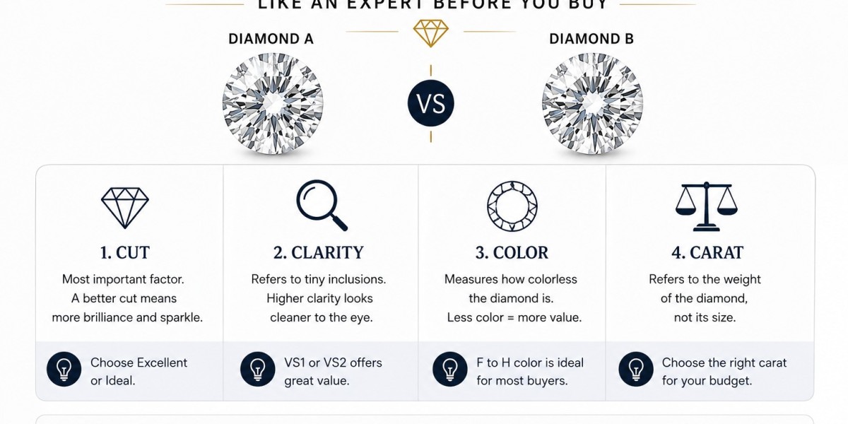 How to Compare Two Diamonds Like an Expert Before You Buy