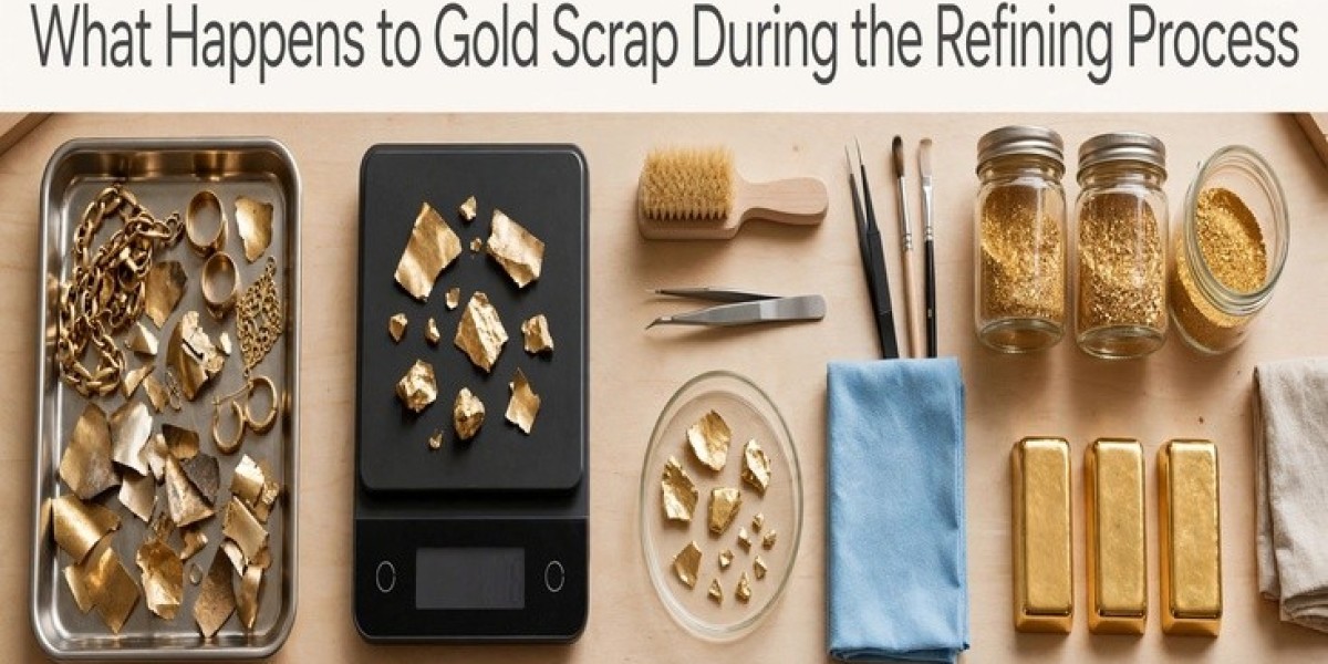 What Happens to Gold Scrap During the Refining