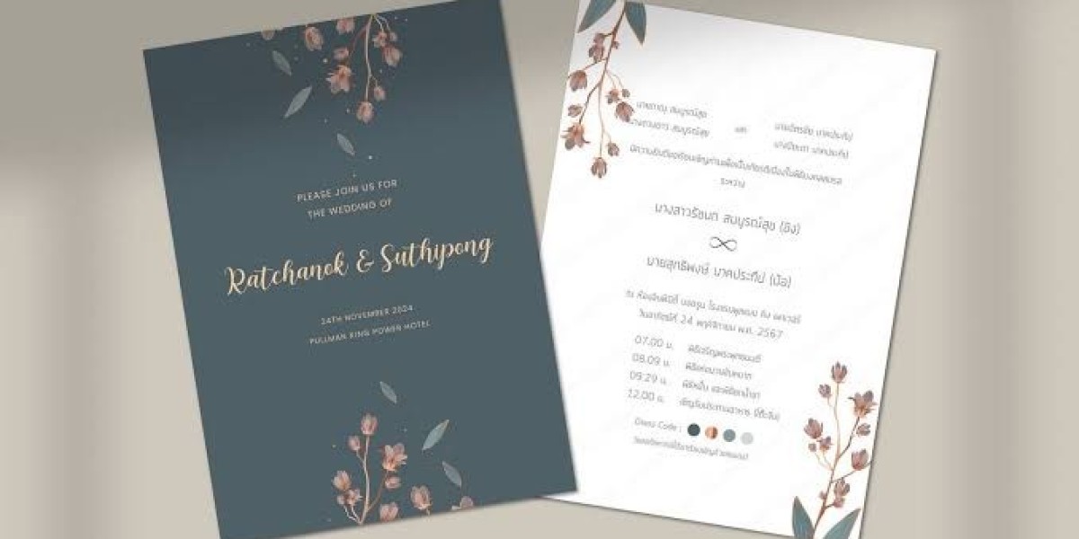 วิธีเลือกสีการ์ดเชิญงานแต่งงานให้เข้ากับธีมงาน