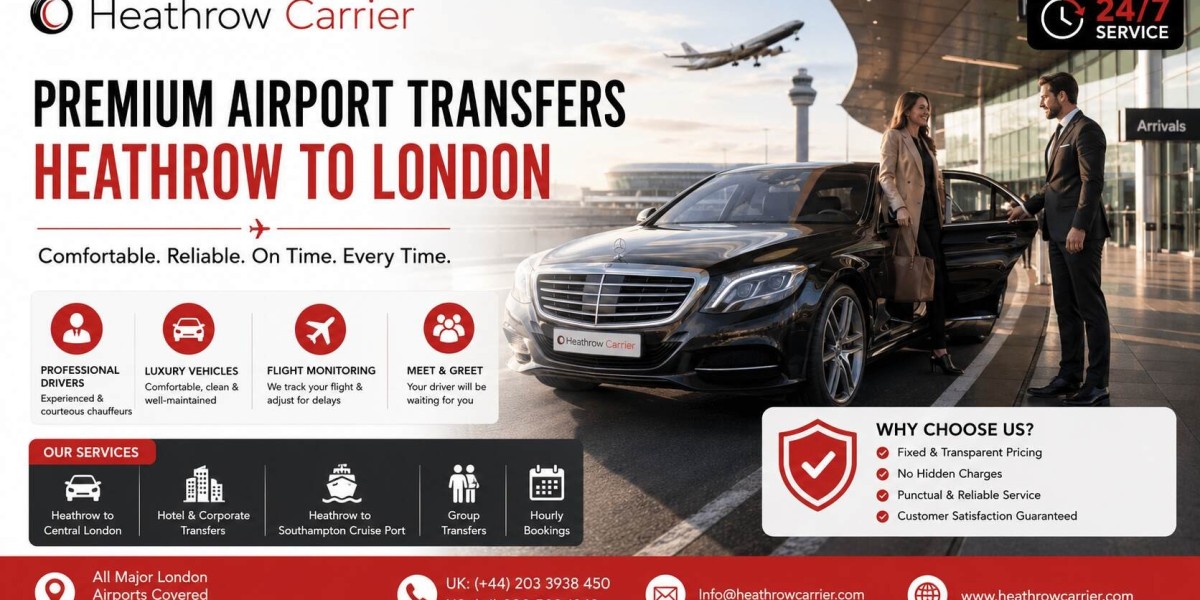 Smart Ways to Arrange Your Transport from Heathrow Airport to London with Heathrow Carrier