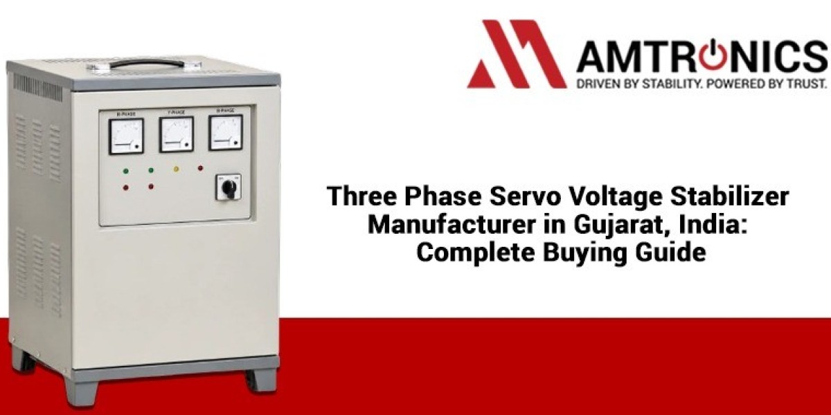 Three Phase Servo Voltage Stabilizer Manufacturer in Gujarat India