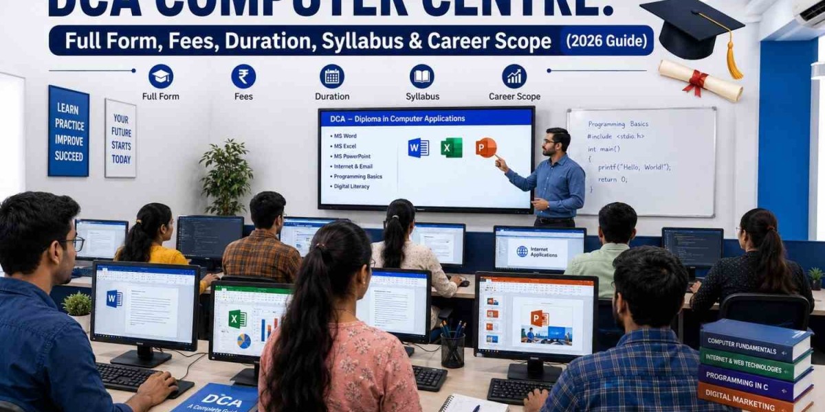 DCA Computer Centre: Full Form, Fees, Duration, Syllabus & Career Scope (2026 Guide)