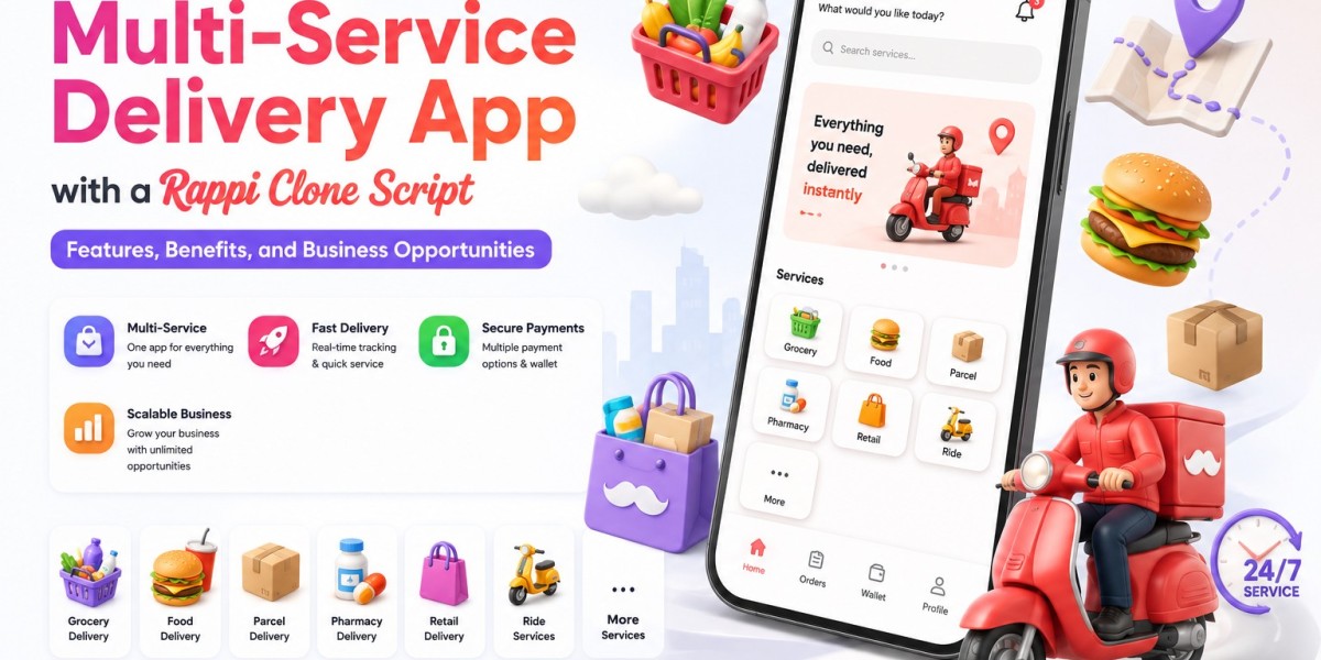Build a Super App with a Rappi Clone Script: The Smartest Way to Launch an On-Demand Delivery Business