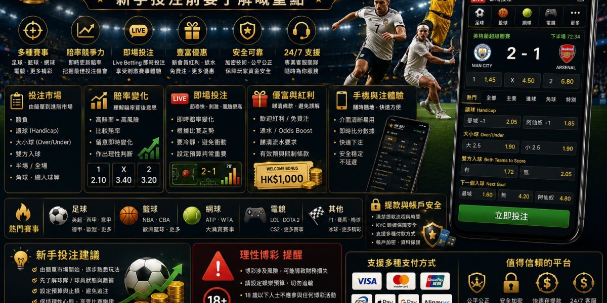 香港 sports betting 指南：新手投注前要了解嘅重點