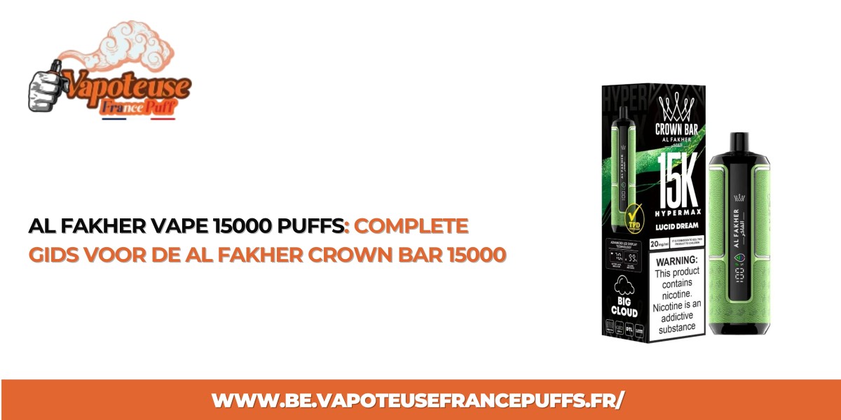 Al Fakher Vape 15000 Puffs: Complete Gids voor de Al Fakher Crown Bar 15000