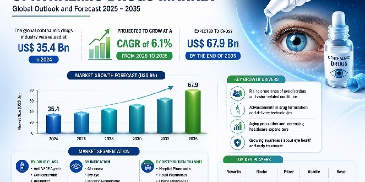 Ophthalmic Drugs Market Gains Momentum Due to Increasing Incidence of Chronic Eye Diseases