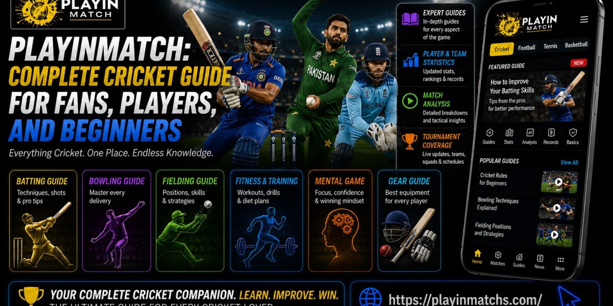 Playinmatch: Complete Cricket Guide for Fans, Players, and Beginners