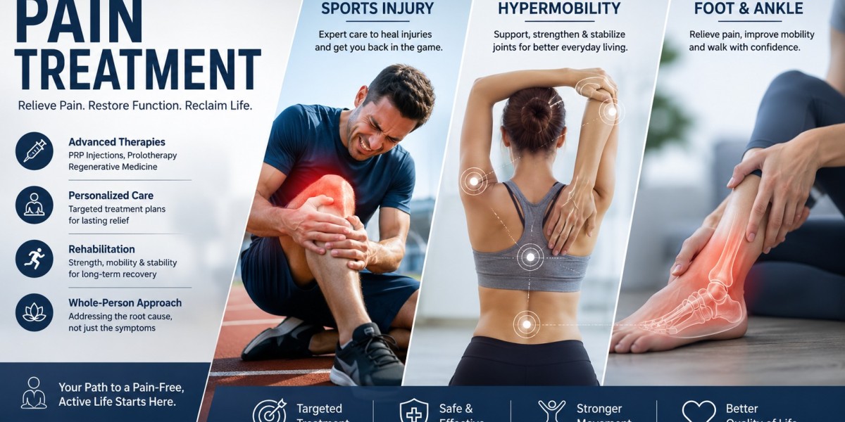 Foot and Ankle Pain Treatment for Better Mobility and Daily Comfort