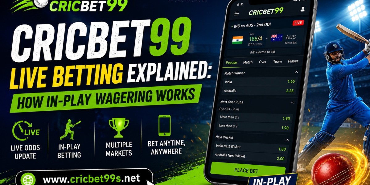 Cricbet99 Live Betting Explained: How In-Play Wagering Works