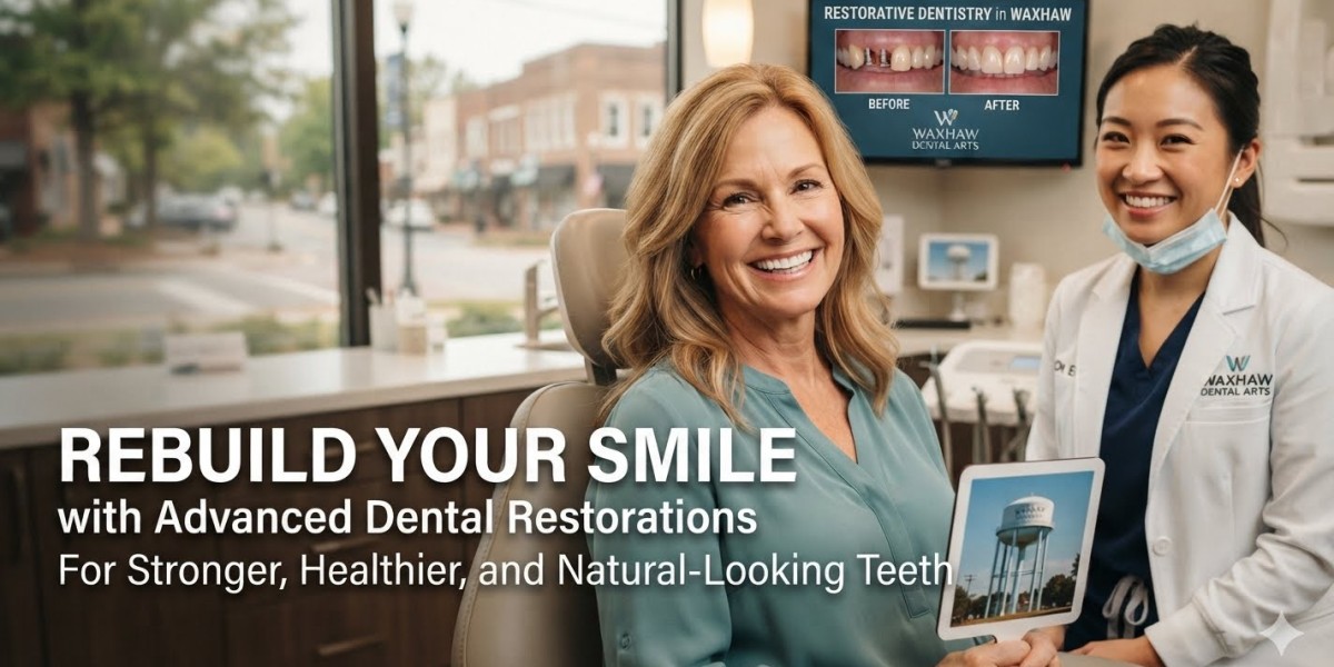 Restorative Dentistry in Waxhaw: Rebuild Your Smile with Advanced Dental Restorations for Stronger and Healthier