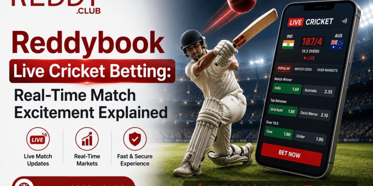 Reddybook Live Cricket Betting Real-Time Match Excitement Explained