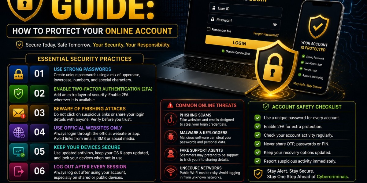 Cybersecurity Guide: How to Protect Your Online Account