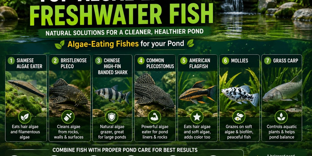 Algae Eating Fish for Koi Ponds: Best Natural Helpers for Clear, Healthy Water
