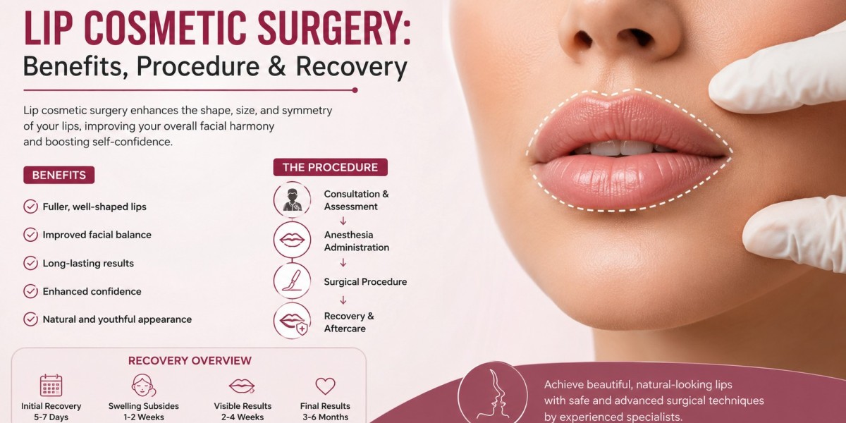 Achieve Naturally Beautiful Lips with Lip Cosmetic Surgery