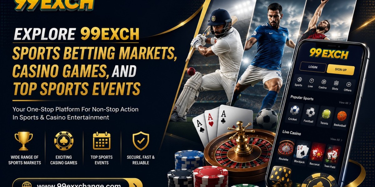 Explore 99Exch Sports Betting Markets, Casino Games, and Top Sports Events