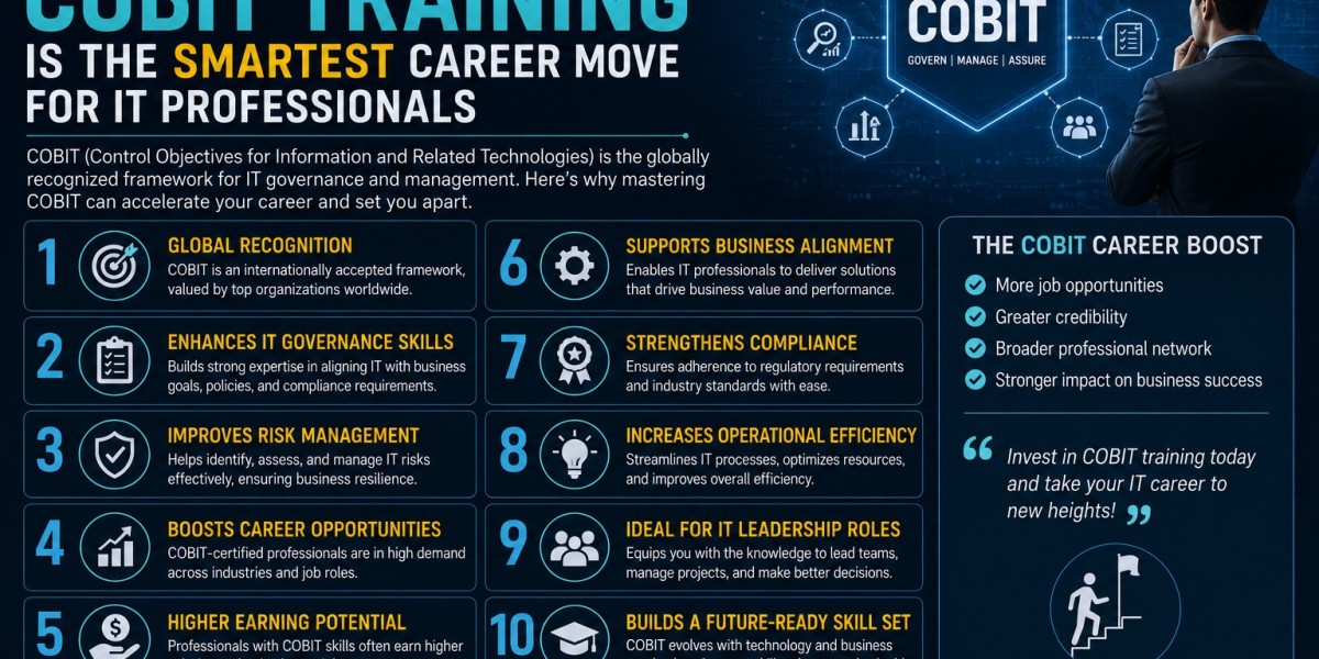 10 Reasons COBIT Training Is the Smartest Career Move for IT Professionals