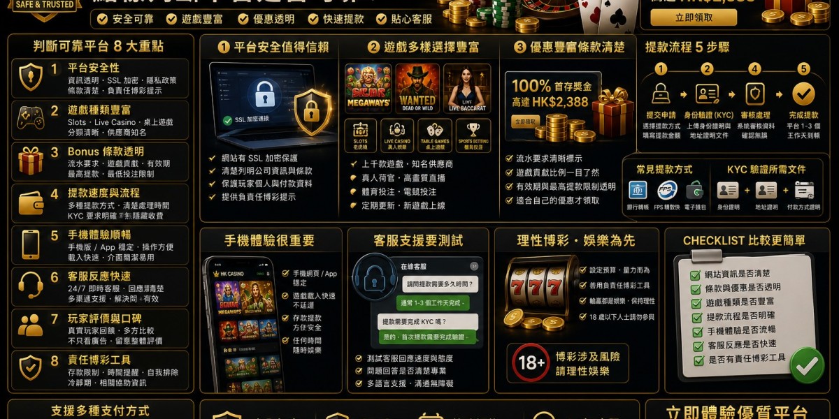 香港 online casino review：點樣判斷平台是否可靠？