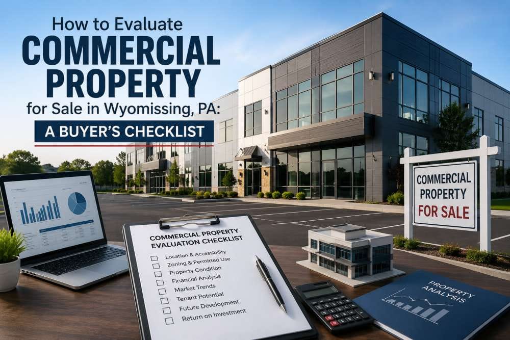 Commercial Property for Sale in Wyomissing, PA Guide (2026)
