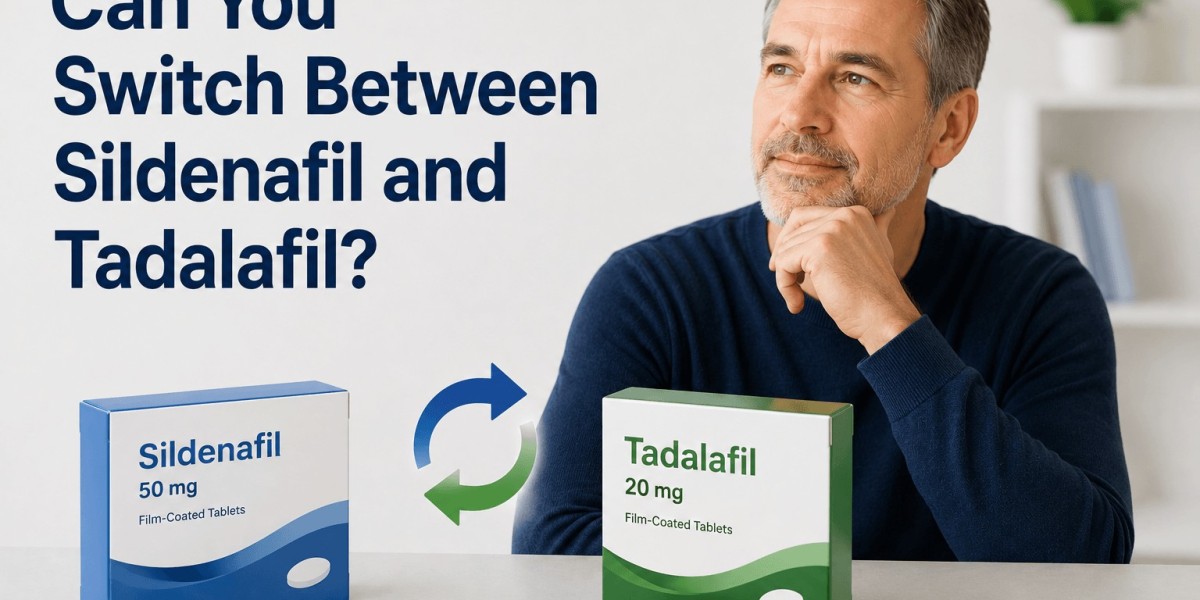 Can You Switch Between Sildenafil and Tadalafil?