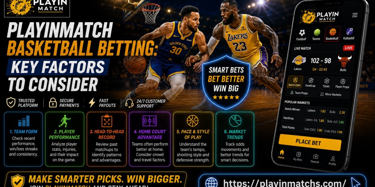 Playinmatch Basketball Betting: Key Factors to Consider